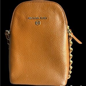 MICHAEL Michael Kors Jet Set Charm North South Chain Phone Crossbody